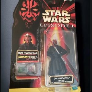 Star Wars Episode Darth Maul (Jedi Duel) 3.75" Action Figure COMMTECH 1998 New